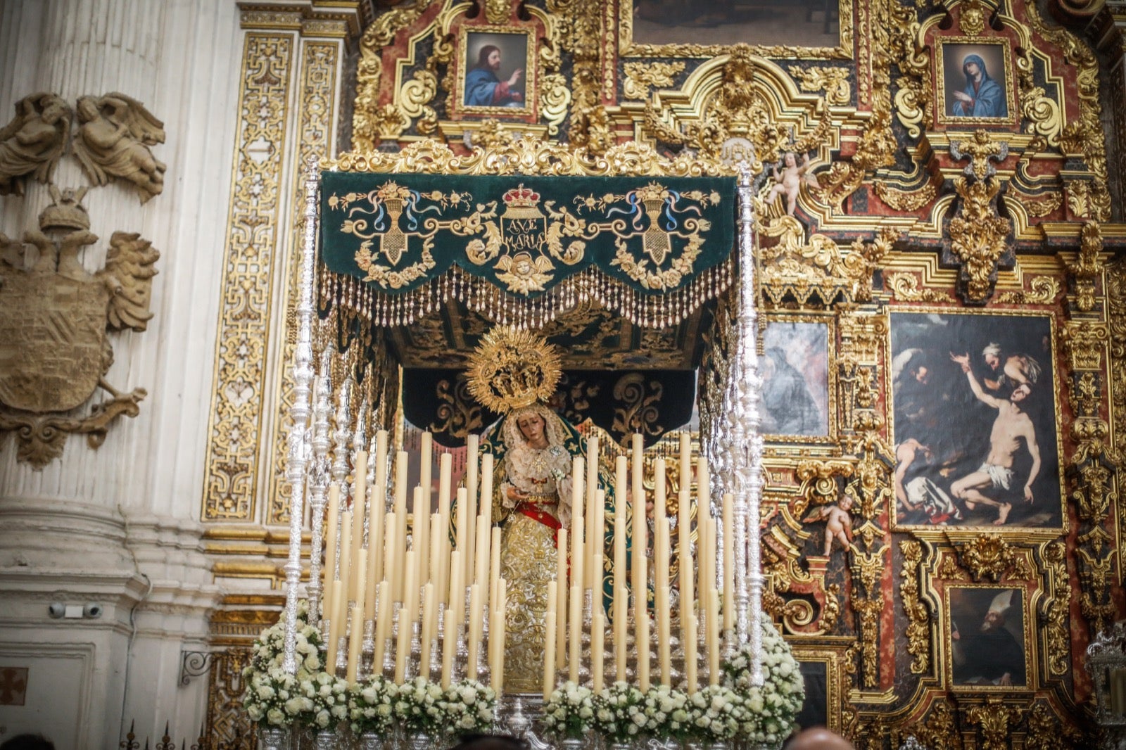 Las imágenes de todos los pasos que procesionarán en la Magna de Granada