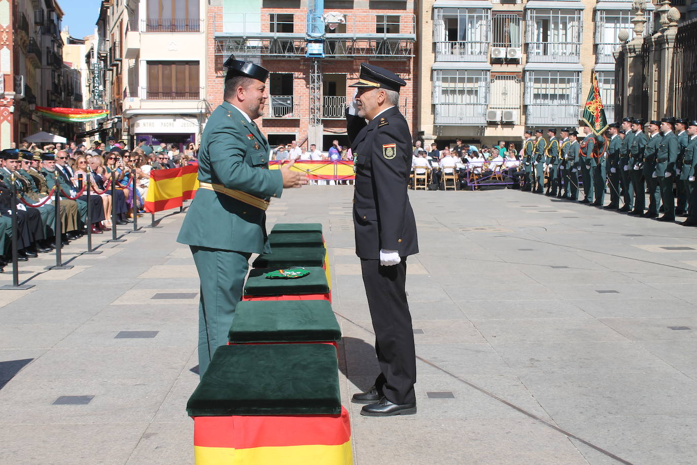 Las imágenes del desfile de la Guardia Civil en Jaén
