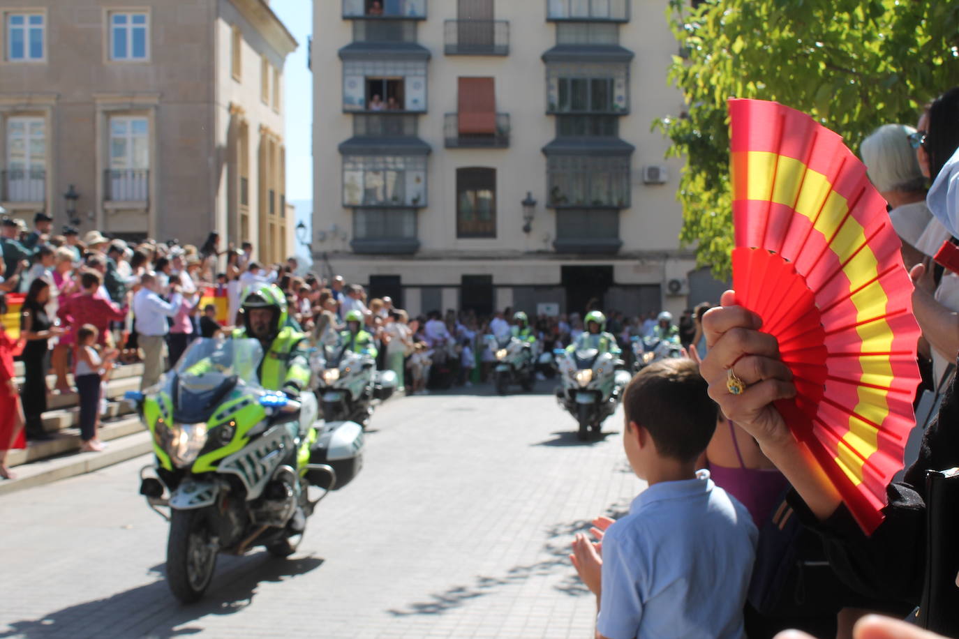 Las imágenes del desfile de la Guardia Civil en Jaén