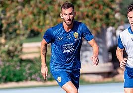 Leo Baptistao, en la sesión de este jueves.