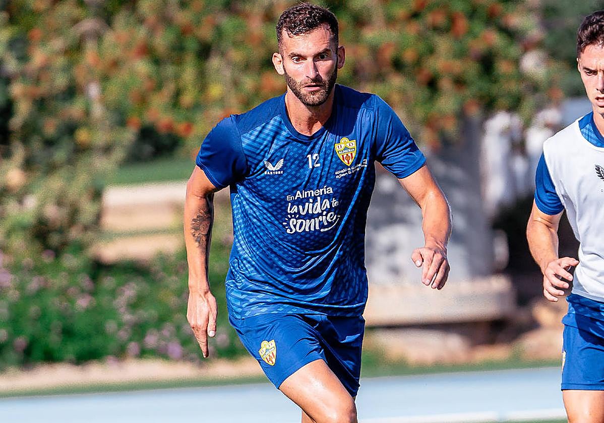 Leo Baptistao, en la sesión de este jueves.