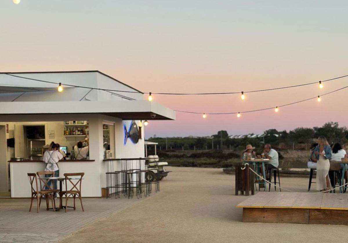 Restaurante Salina Santa Teresa, en Chiclana de la Frontera (Cádiz).