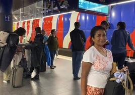 Rocío Caicedo ha llegado a suelo suizo tras salir de Israel.