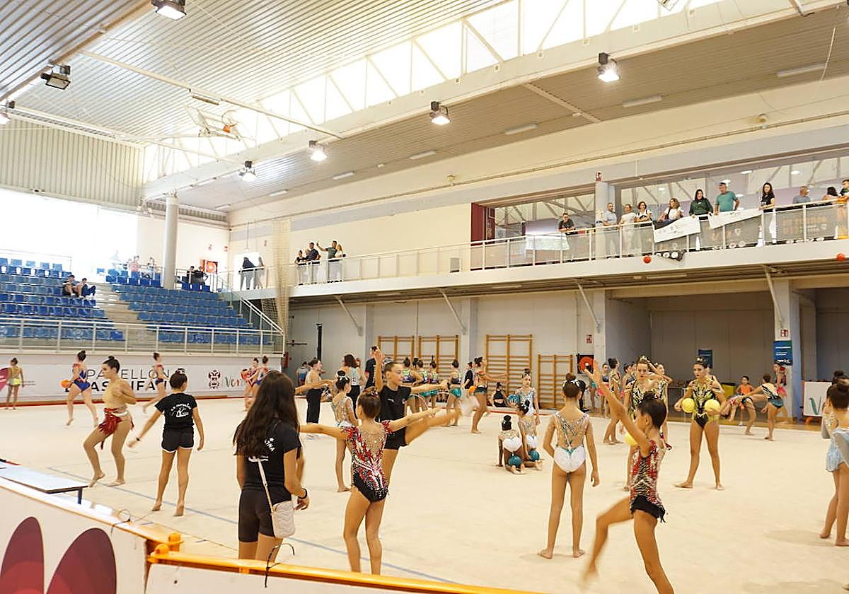 El Blas Infante de Vera, un paraíso para la gimnasia ritmica.