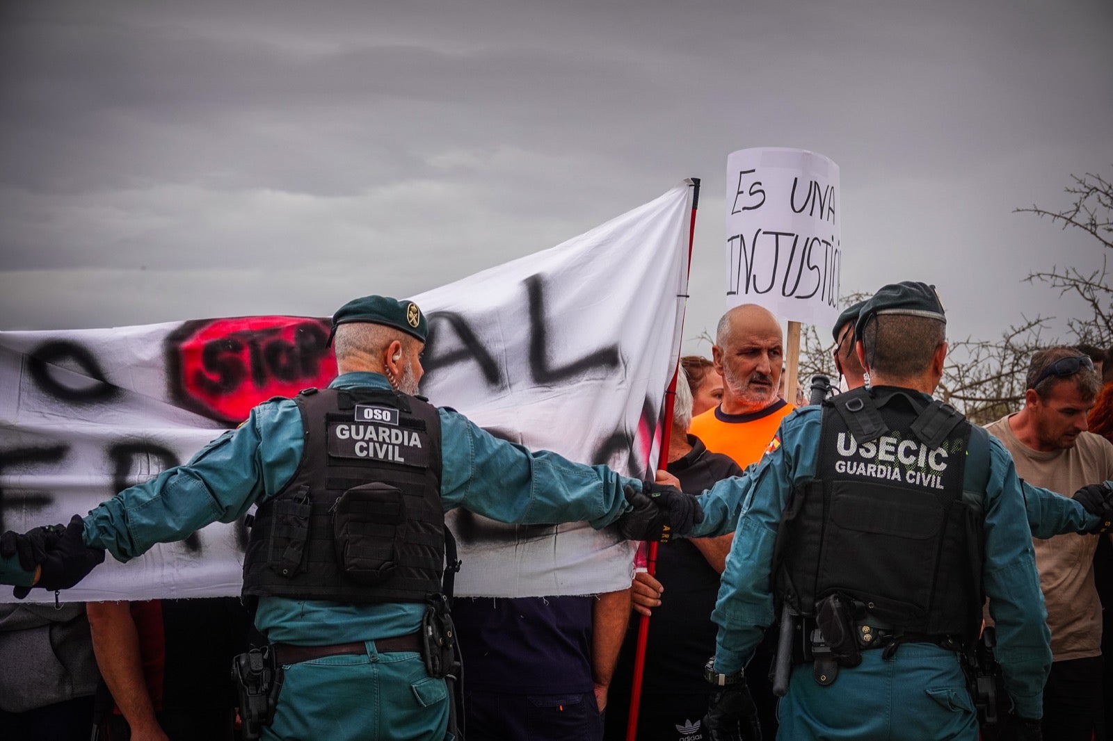 El derribo de la casa de Moraleda, en imágenes