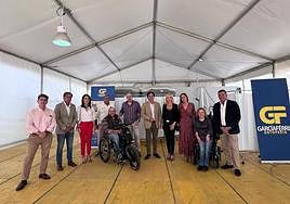 Visita a la 'Caseta Accesible'.