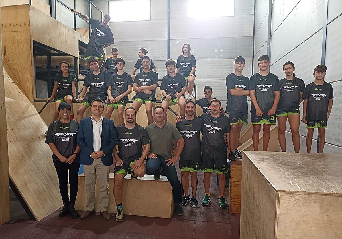 Quince atletas granadinos del Club Balans participan en el Campeonato de España de Parkour