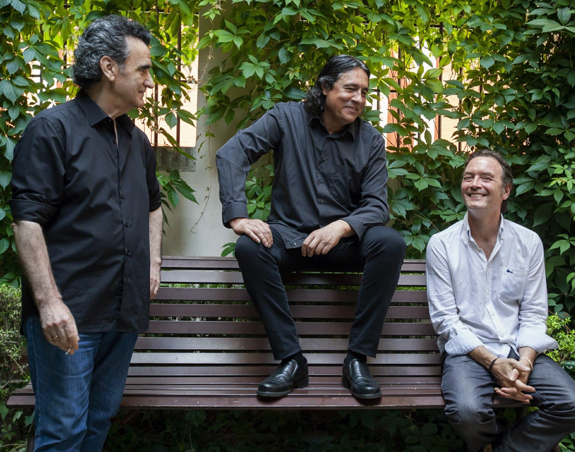 Manuel Lorente, Miguel Ochando y Juan Manuel Fernández.