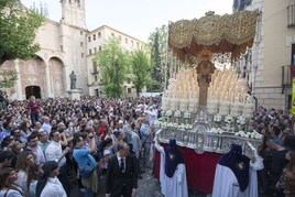 La Virgen del Rosario, en su salida de Santo Domingo.