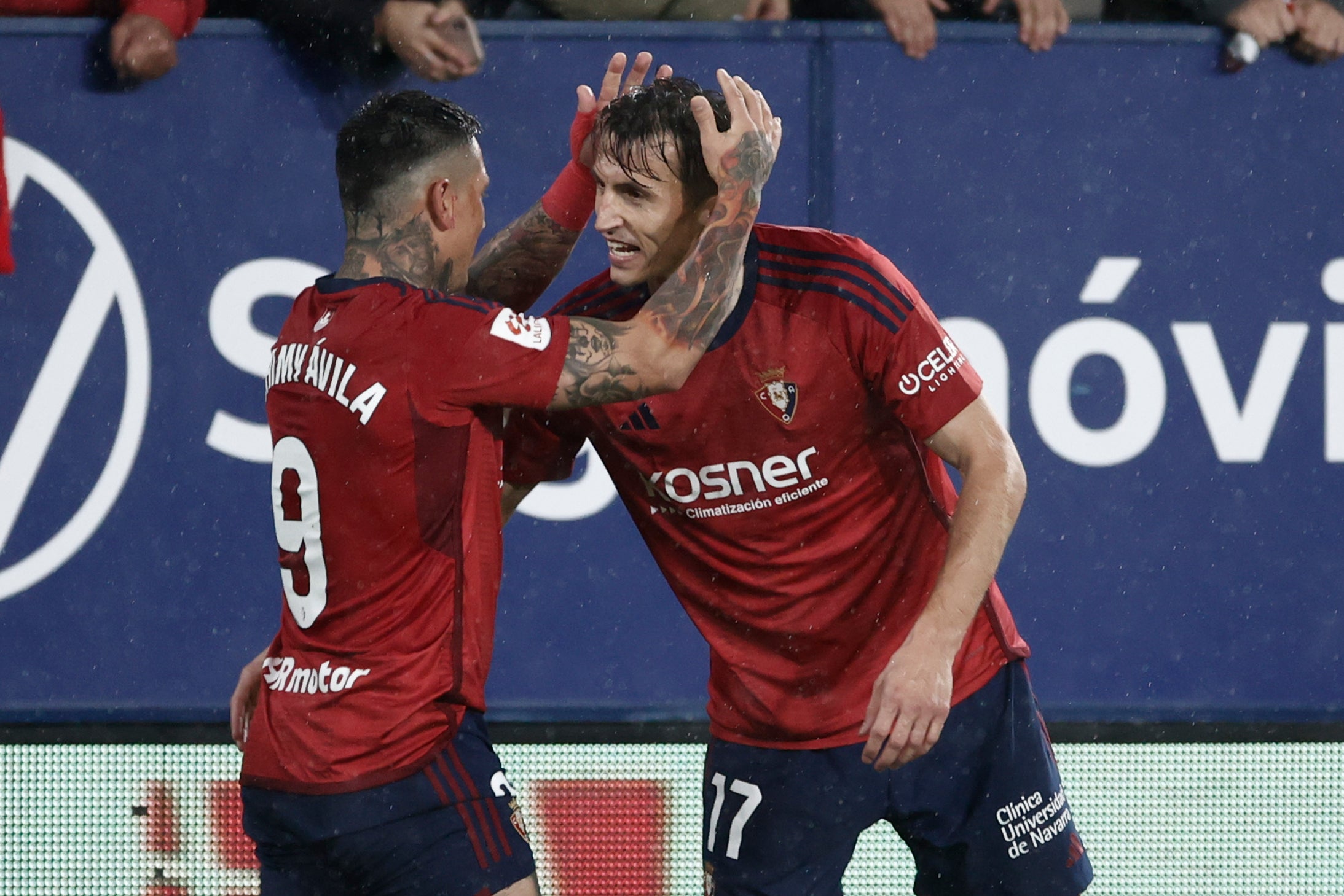 Las imágenes del Osasuna-Granada