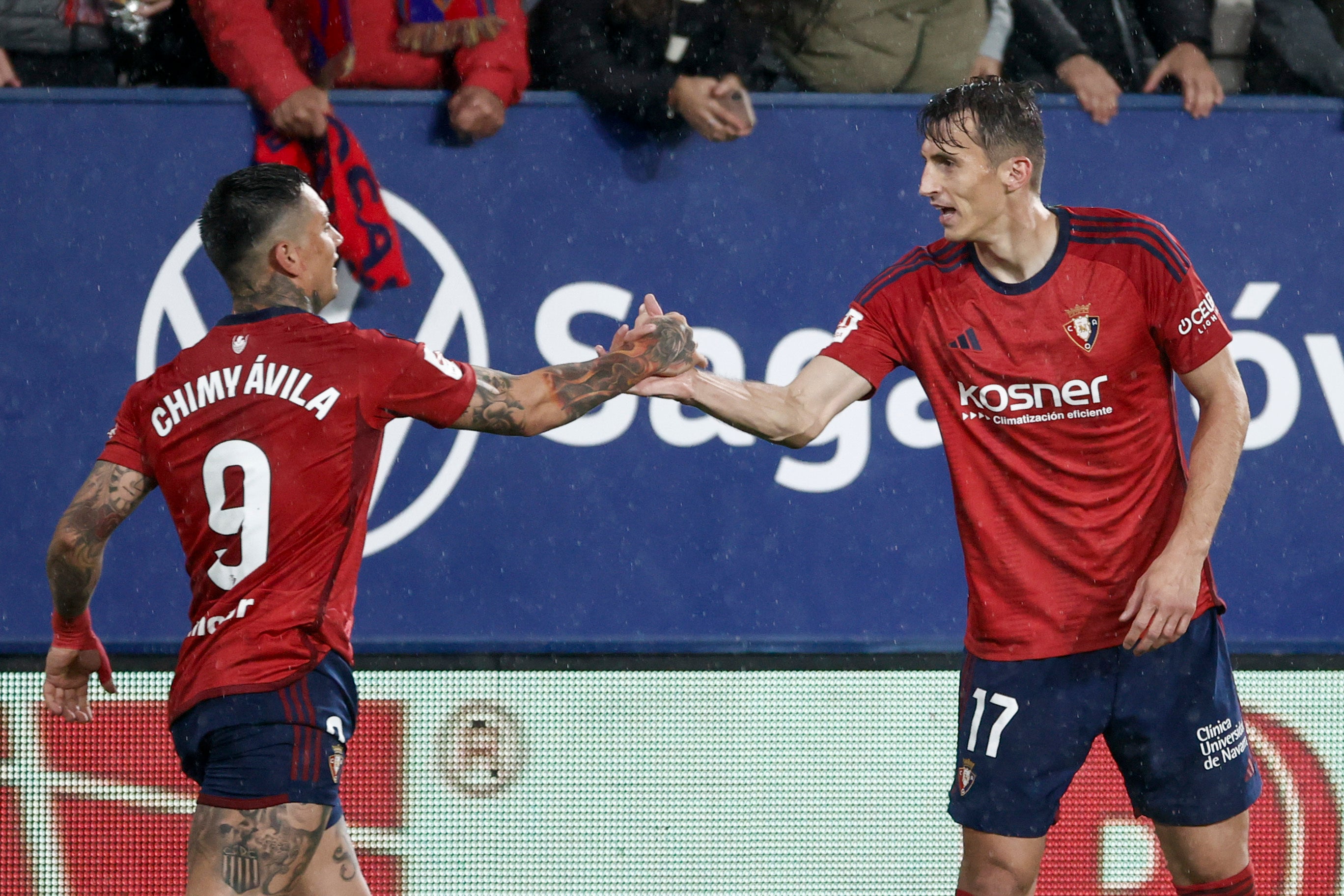 Las imágenes del Osasuna-Granada