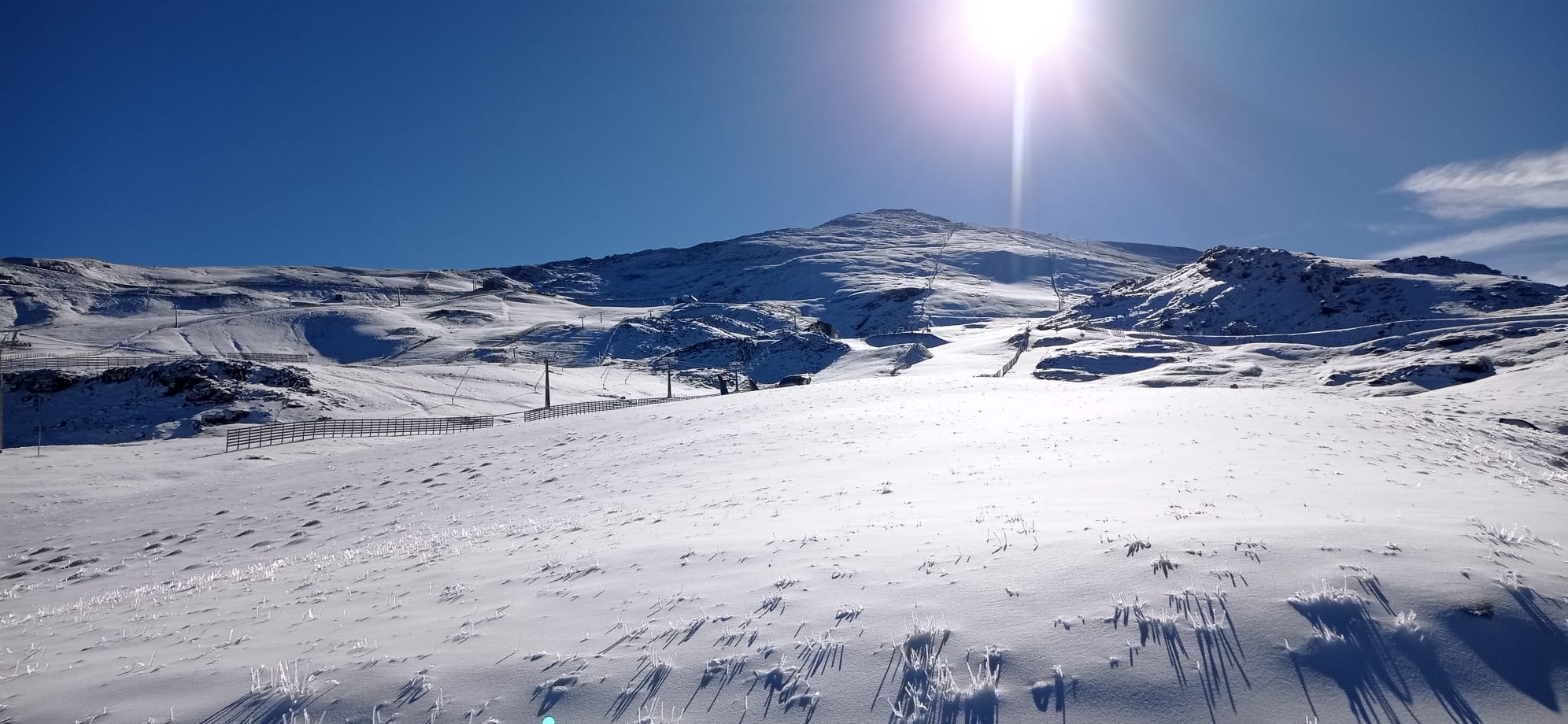 Las espectaculares imágenes de Sierra Nevada blanca