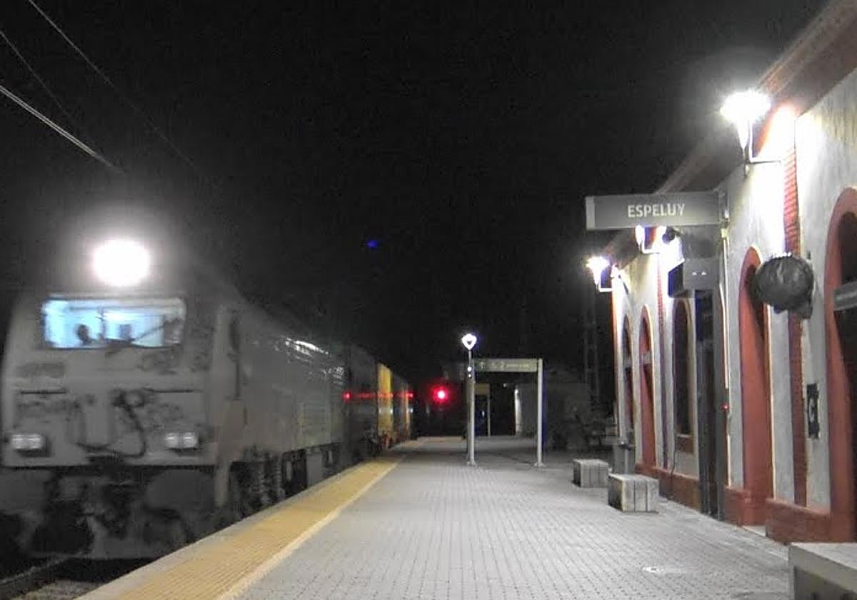 Estación de Espelúy.