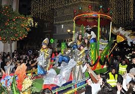 Cabalgata de Reyes Magos.