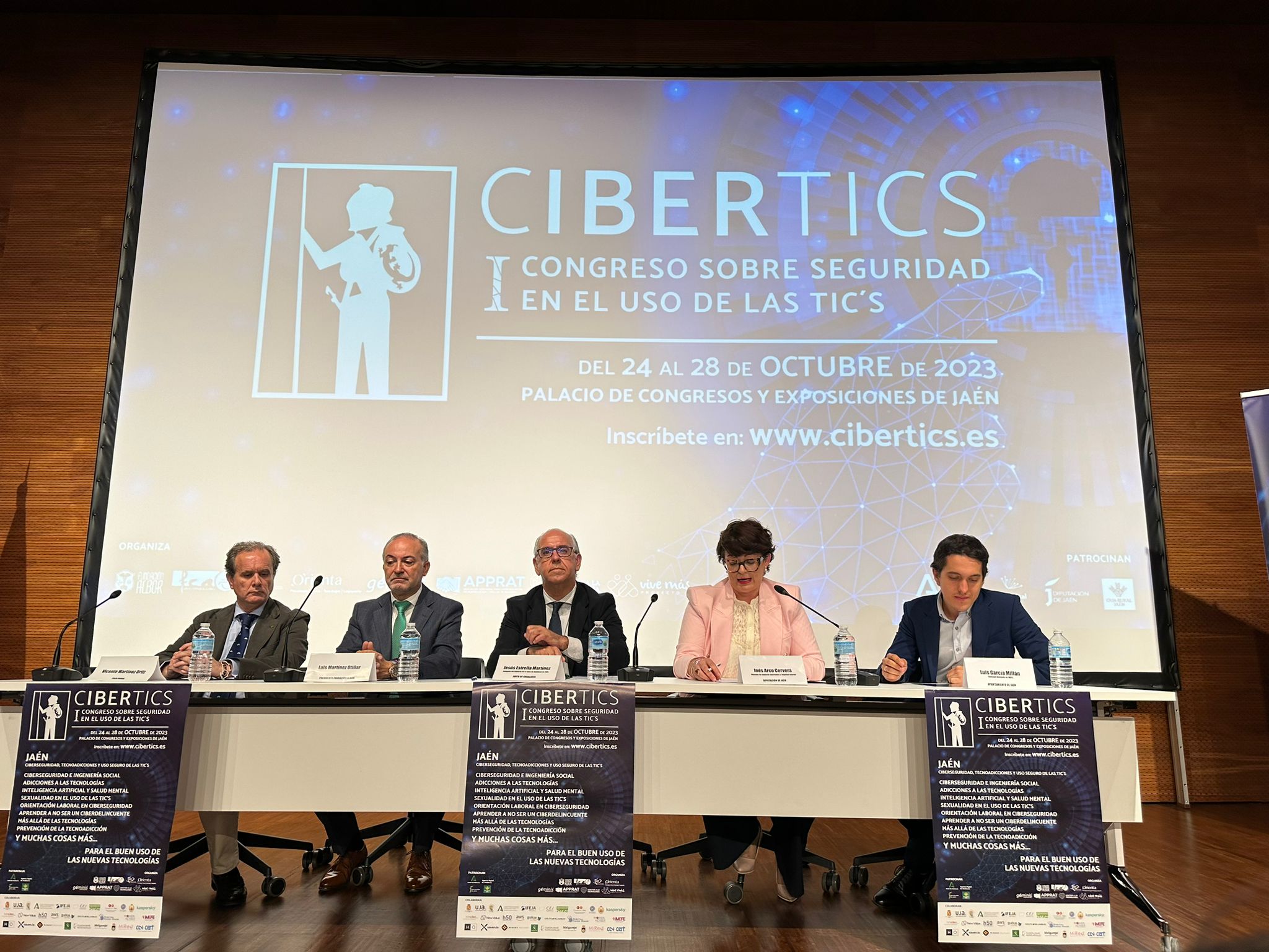 Presentación de la I Edición de CIBERTICS, en el Museo Íbero.