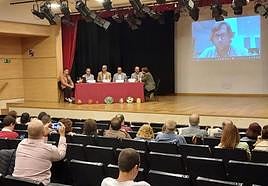 Mesa sobre alfarería en Bailén, en las Jornadas de Patrimonio.