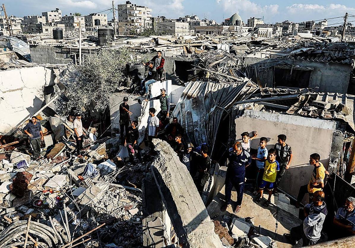 Imagen de la guerra entre Israel y Hamás.