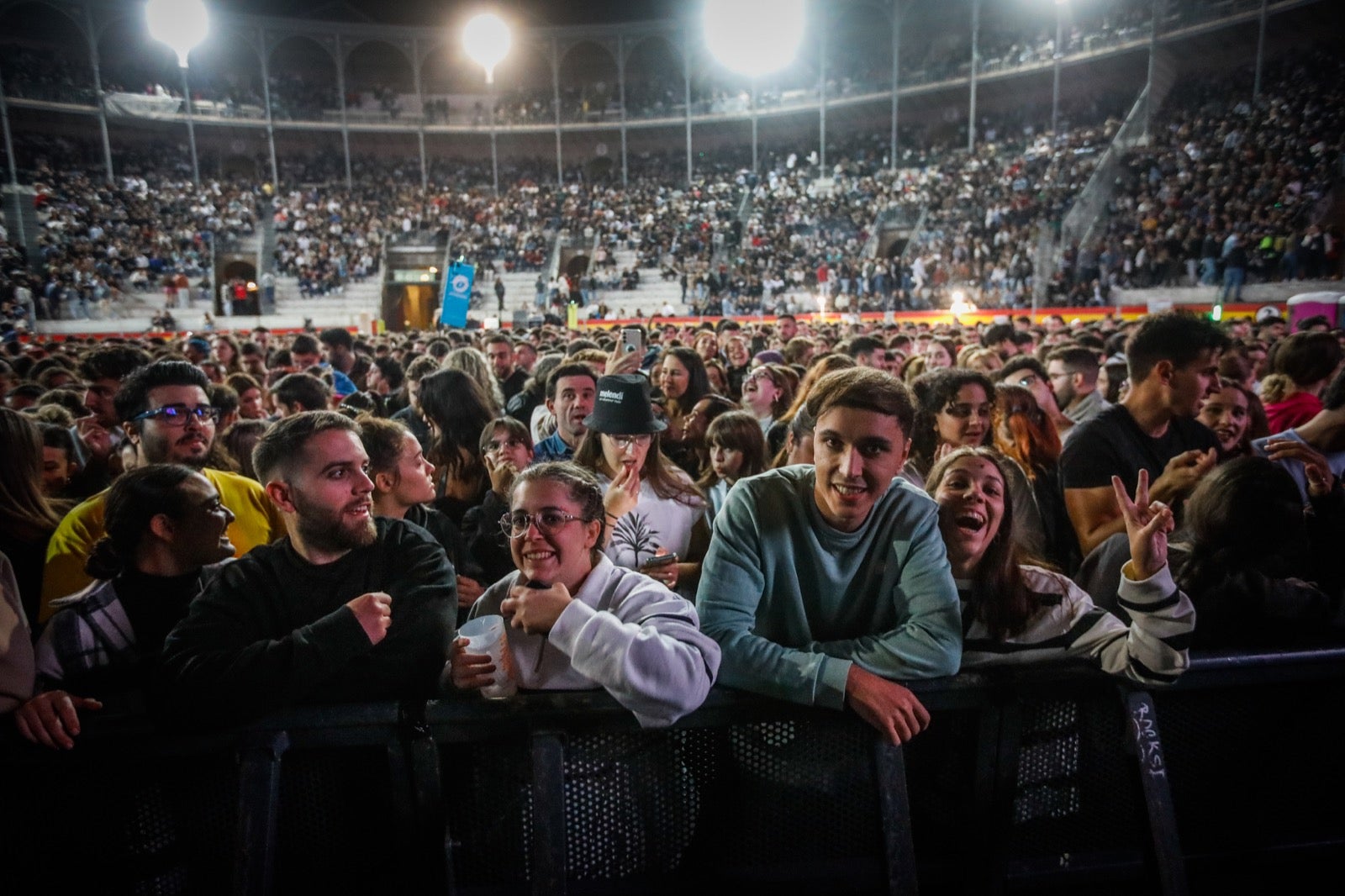 Las imágenes de la actuación de Melendi en la Plaza de Toros