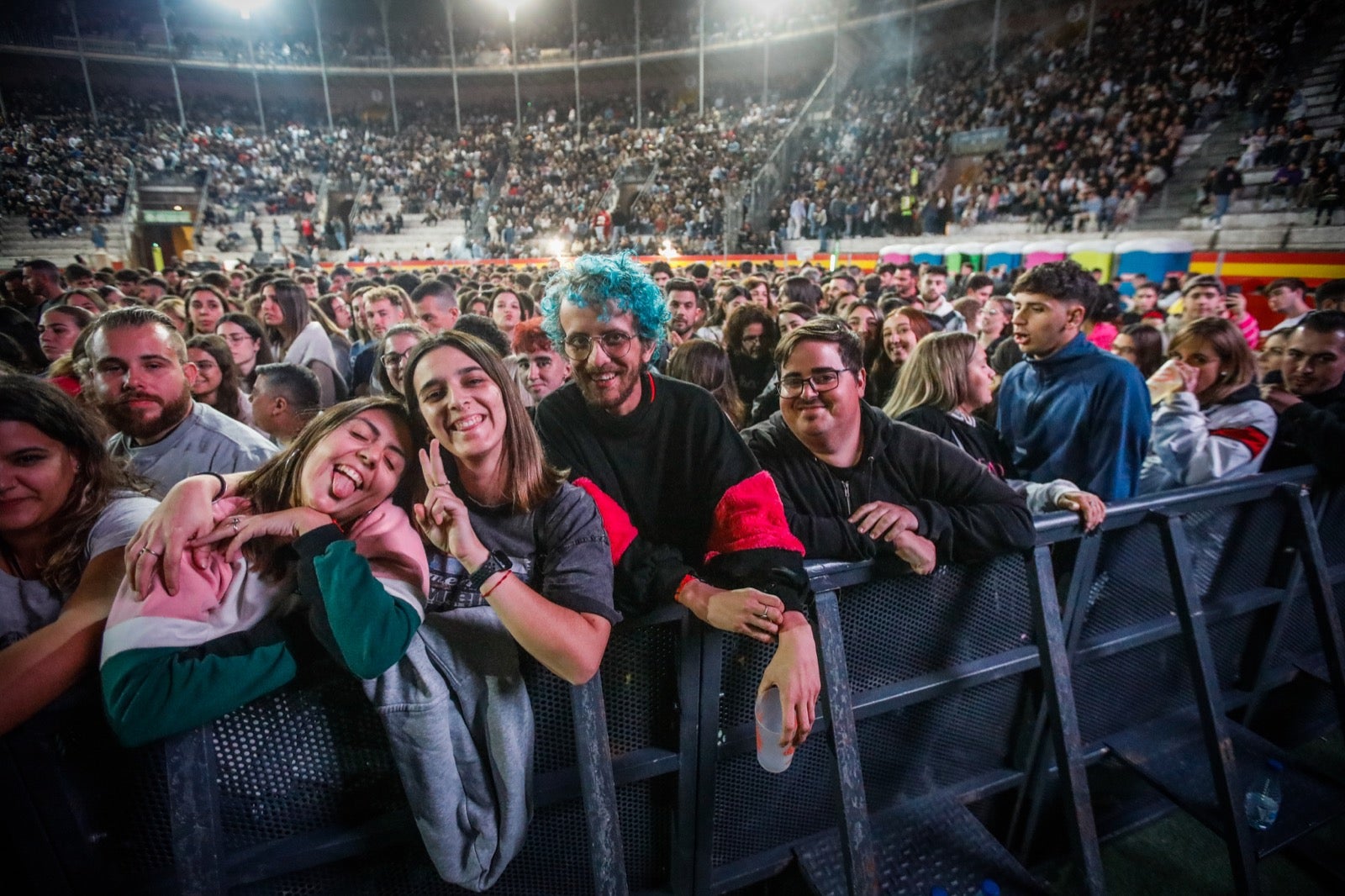 Las imágenes de la actuación de Melendi en la Plaza de Toros