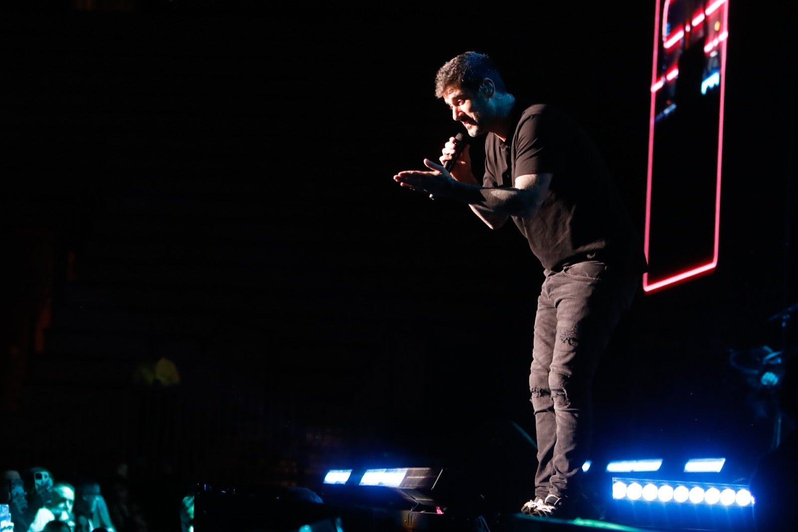 Las imágenes de la actuación de Melendi en la Plaza de Toros
