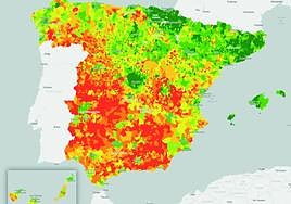 Almería es la provincia española con menos ingresos por habitante del país