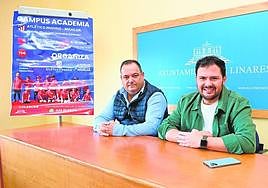 Juan Camacho y Martín de la Torre presentaron el cartel del evento.