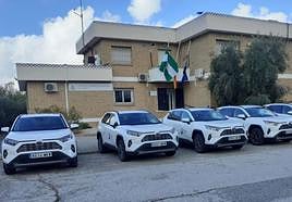 Nuevos vehículos híbridos de la Agencia de Gestión Agraria y Pesquera.