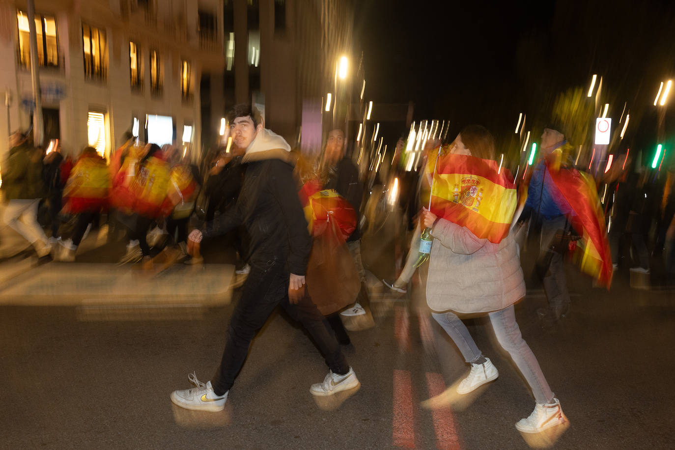 Una de las protesta frente al PSOE de Madrid.