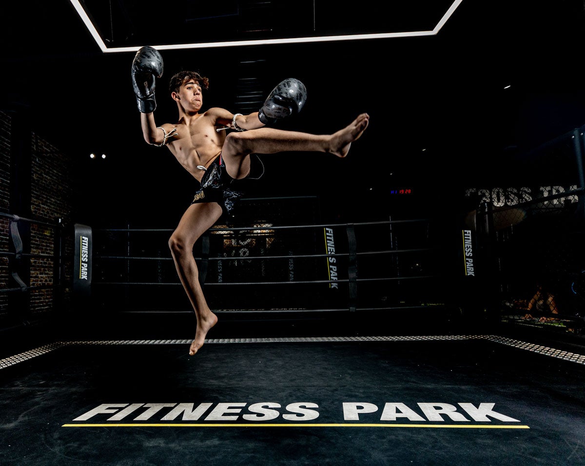 Alejandro Palma, campeón de España en muay thai con solo 13 años