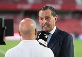 Alfredo García Amado, durante una comparecencia anterior.