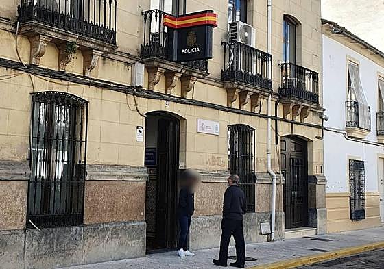 Comisaría de la Policía Nacional en Andújar, en una imagen de archivo.