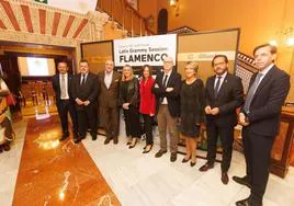 Autoridades e instituciones asisten a la proyección de las flamenco Sessions de Latin Grammy grabadas en el Parador de Granada