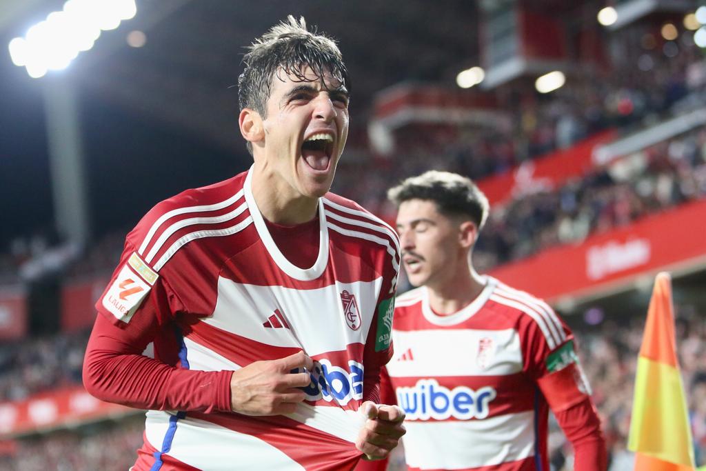 Las imágenes del empate entre Granada y Getafe en Los Cármenes