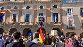 Manifestación contra la amnistía en Almería.