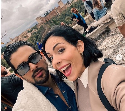 Magno Scavo en su visita a Granada