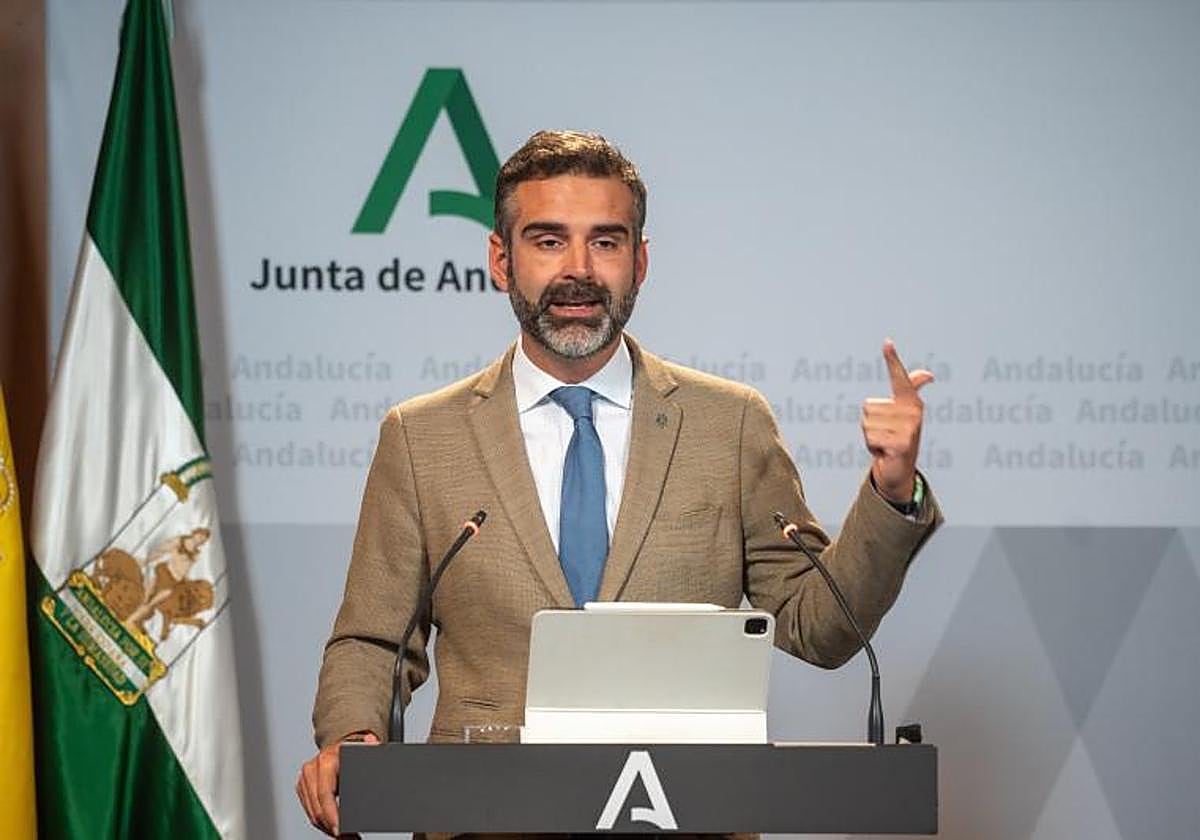 Ramón Fernández-Pacheco, portavoz del Gobierno andaluz.