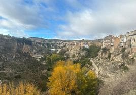 Vista de los tajos de Alhama.