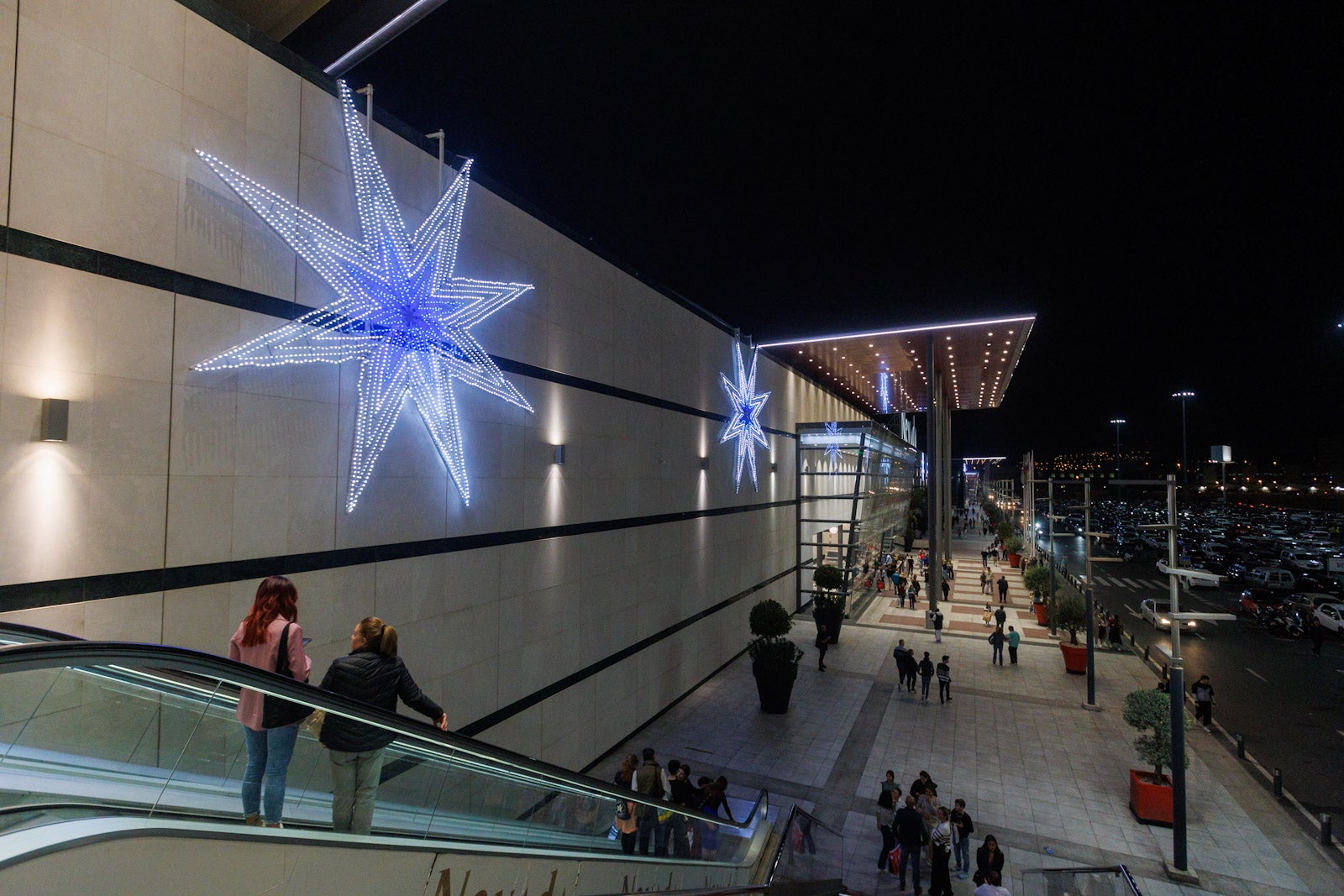 Así ha sido el encendido de las luces navideñas del Nevada
