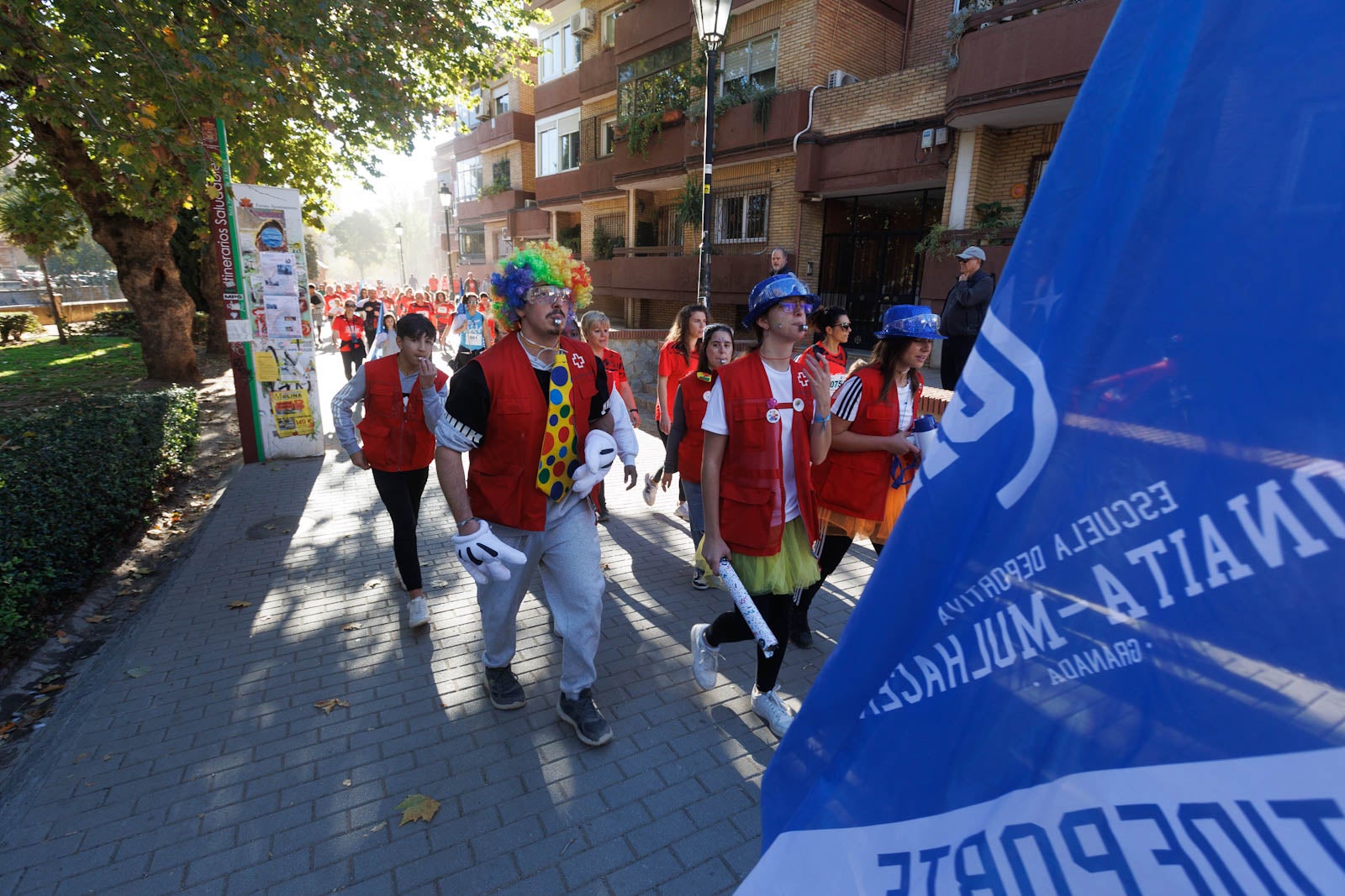 Encuéntrate en la carrera de la Cruz Roja en Granada