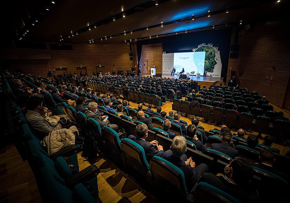 Imagen de un congreso en el Palacio granadino.