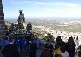 Subida al Castillo de Santa Catalina, en una imagen de archivo.
