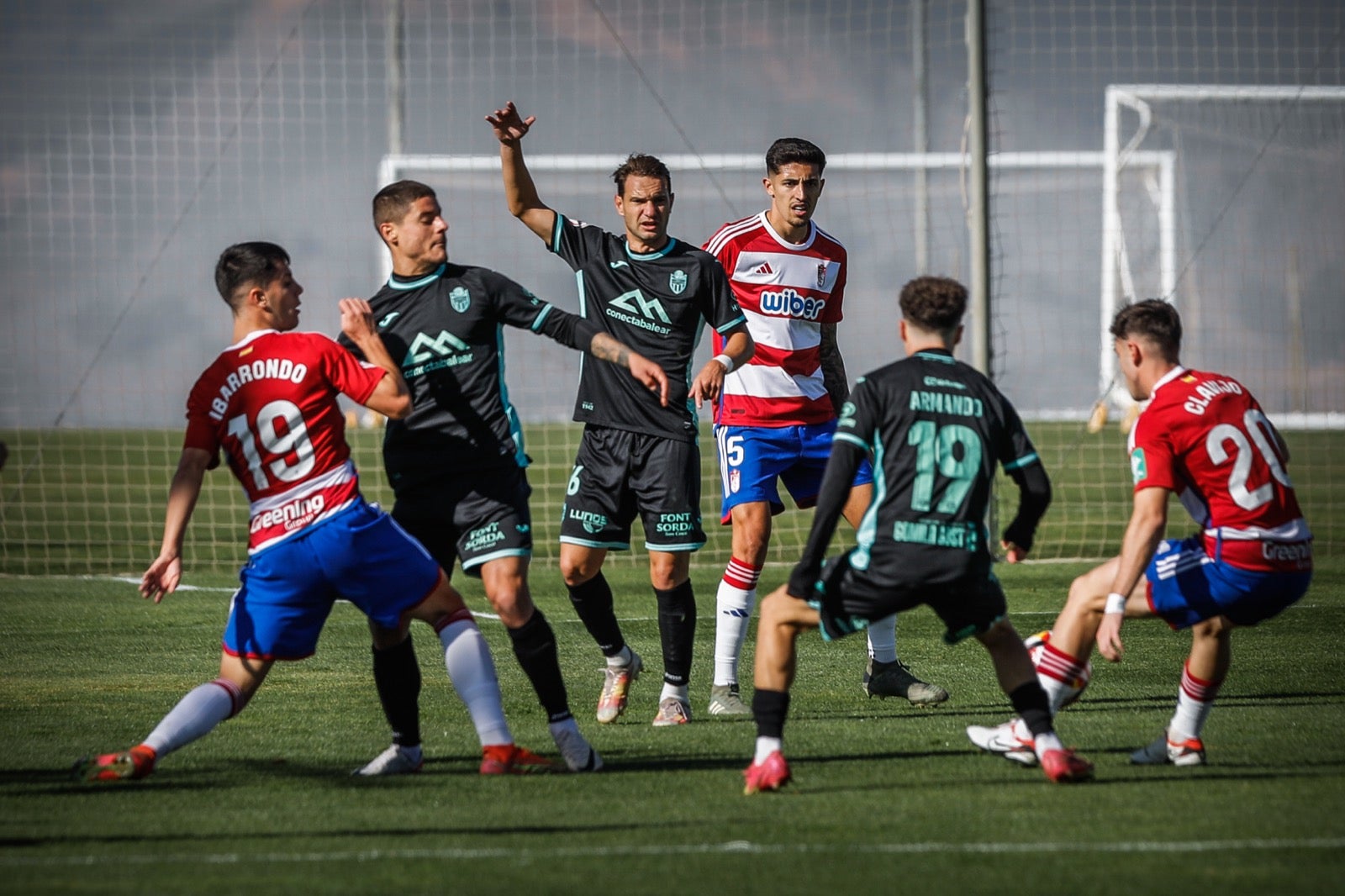 Las mejores imágenes del Recreativo Granada - Atlético Baleares