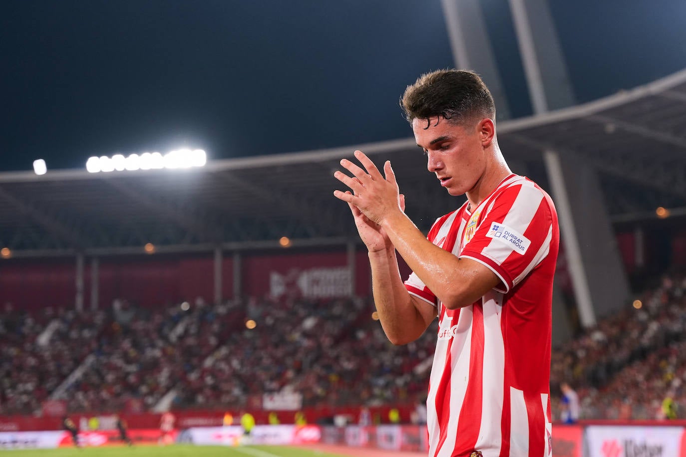 Sergio Arribas tiene motivos para hacer palmas, es el jugador más valorado de la UDA.