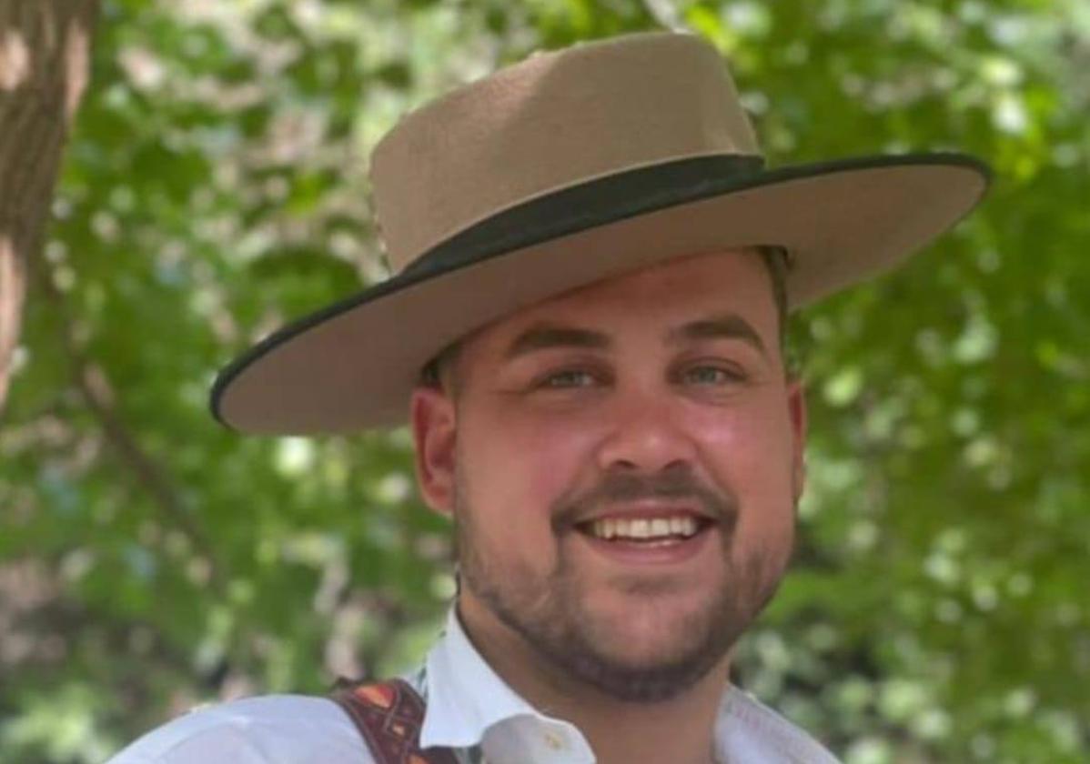 Andrés, con su mítico sombrero, en una foto de archivo.