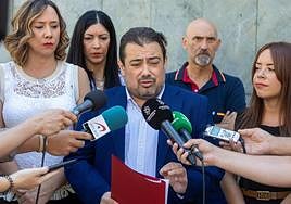 El alcalde de Maracena, Julio Pérez.