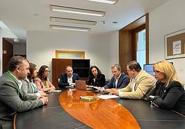 Representantes socialistas del Ayuntamiento de Jaén y de la Junta.