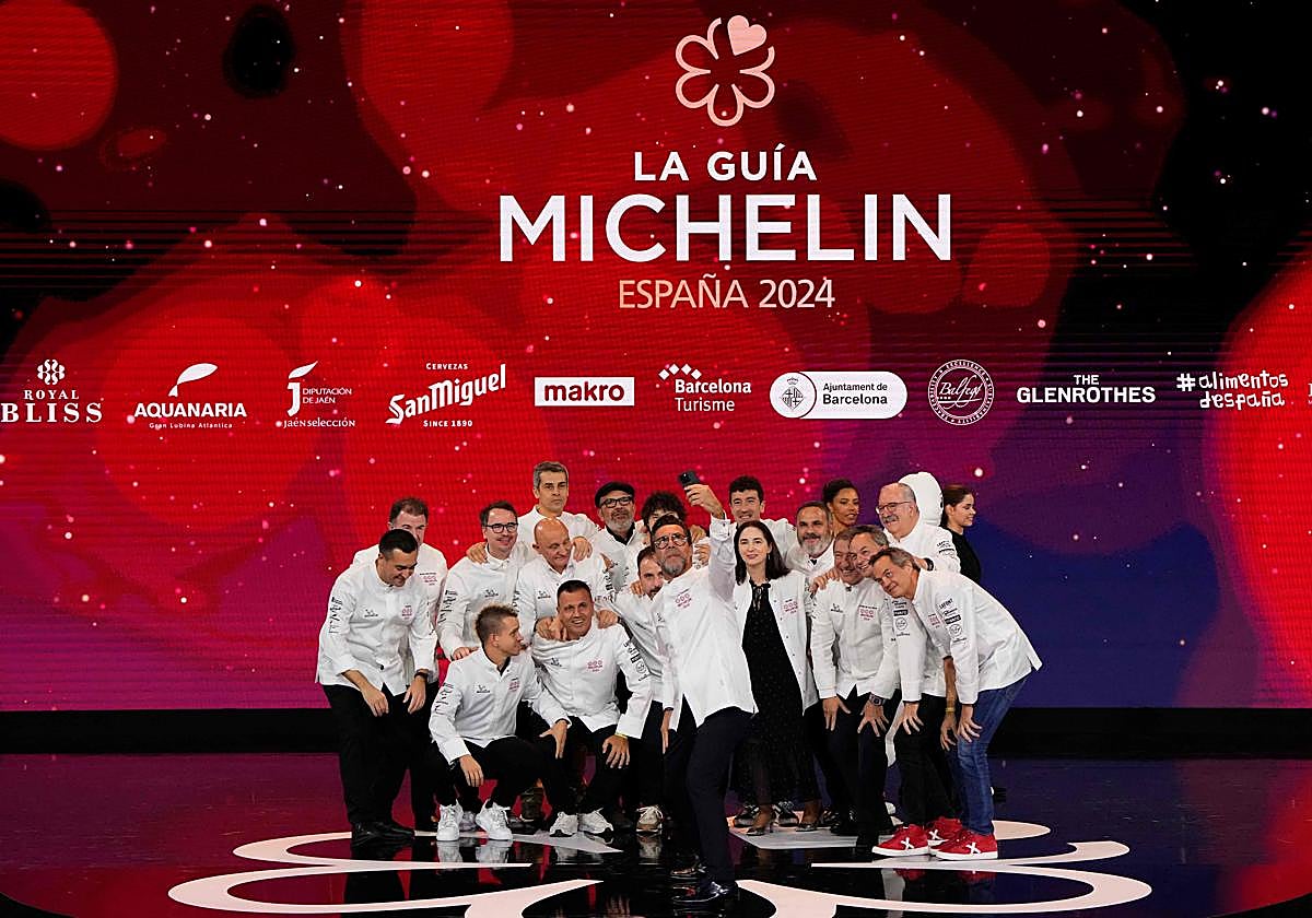 Gala de la Guía Michelin en Barcelona
