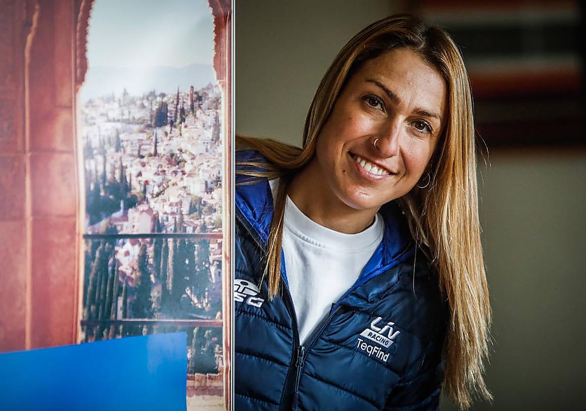 Imagen principal - Mavi García, Sara Martín y Mavi García posan para IDEAL. 