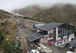 Imagen de la estación de esquí este viernes.