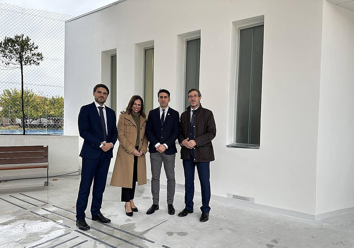 Eduardo Gutiérrez, Rocío Díaz, José Alberto Rodríguez y Miguel Contreras.